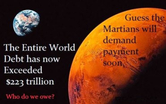 Martians want their payment